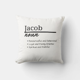 Jacob, jongen gepersonaliseerde naam definitie kussen
