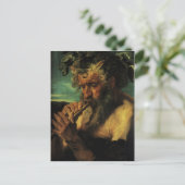 Jacob Jordaens - Bust of Satyr Briefkaart (Staand voorkant)