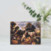 Jacob Jordaens- Mercure killArgos Briefkaart (Staand voorkant)