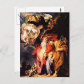 Jacob Jordaens - Terugkeer uit Egypte van de Heili Briefkaart (Voorkant / Achterkant)