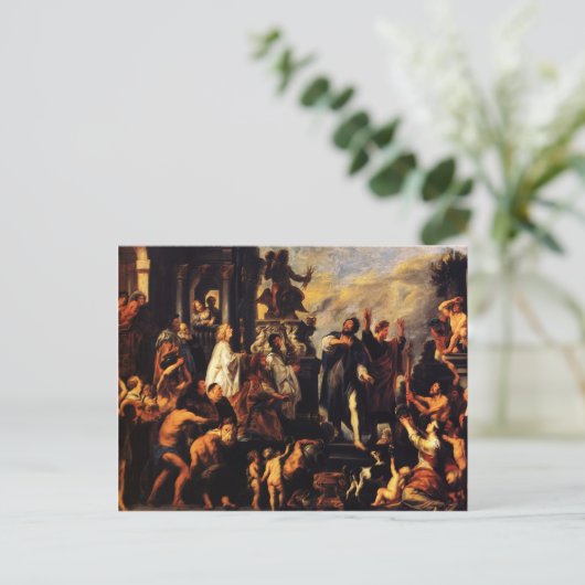 Jacob Jordaens-The Apostles, St. Paul, St. Barnaba Briefkaart (Staand voorkant)