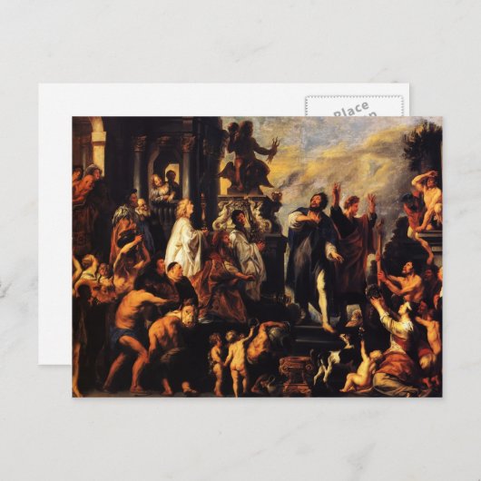 Jacob Jordaens-The Apostles, St. Paul, St. Barnaba Briefkaart (Voorkant / Achterkant)