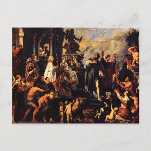Jacob Jordaens-The Apostles, St. Paul, St. Barnaba Briefkaart (Voorkant)