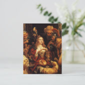 Jacob Jordaens - The Banquet of Cleopatra Briefkaart (Staand voorkant)