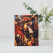 Jacob Jordaens- The Martyrdom St. Apollonia Briefkaart (Staand voorkant)