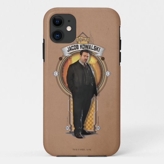 JACOB KOWALSKI™ Art Deco Panel Case-Mate iPhone Case (Achterkant)