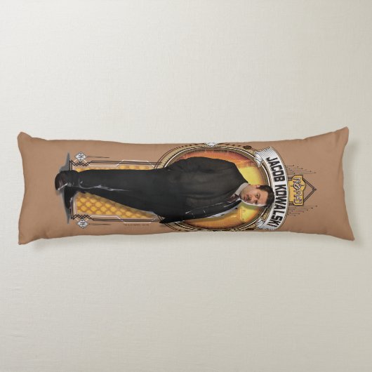 JACOB KOWALSKI™ Art Deco Panel Lichaamskussen (Achterkant)