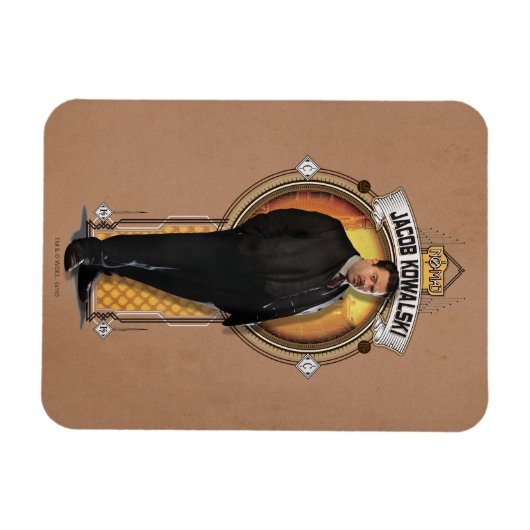 JACOB KOWALSKI™ Art Deco Panel Magneet (Horizontaal)