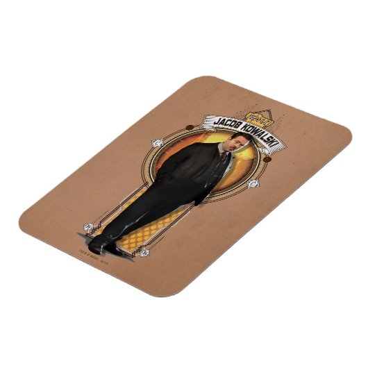 JACOB KOWALSKI™ Art Deco Panel Magneet (Linkerzijde)