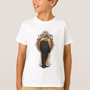 JACOB KOWALSKI™ Art Deco Panel T-shirt
