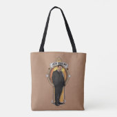JACOB KOWALSKI™ Art Deco Panel Tote Bag (Achterkant)