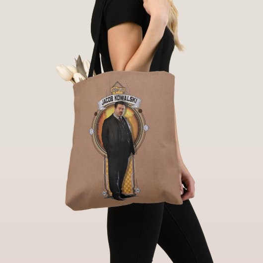 JACOB KOWALSKI™ Art Deco Panel Tote Bag (Dichtbij)