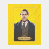 Jacob Kowalski Character Graphic Fleece Deken (Voorkant)