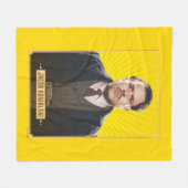 Jacob Kowalski Character Graphic Fleece Deken (Voorkant (Horizontaal))