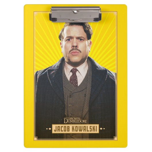 Jacob Kowalski Character Graphic Klembord (Voorkant)