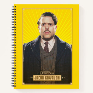 Jacob Kowalski Character Graphic Notitieboek