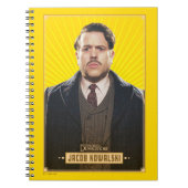 Jacob Kowalski Character Graphic Notitieboek (Voorkant)