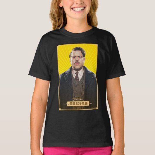 Jacob Kowalski Character Graphic T-shirt (Voorkant)