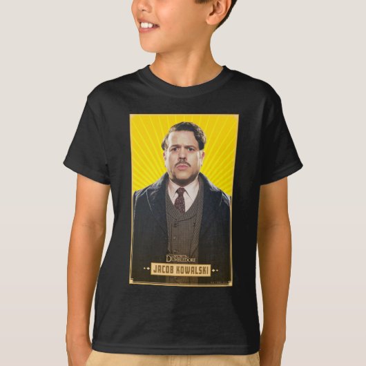 Jacob Kowalski Character Graphic T-shirt (Voorkant)