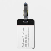 Jacob Kowalski Fantastic Beasts Vintage Poster Bagagelabel (Achterkant verticaal)