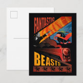 Jacob Kowalski Fantastic Beasts Vintage Poster Briefkaart (Voorkant / Achterkant)