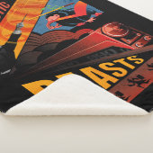 Jacob Kowalski Fantastic Beasts Vintage Poster Sherpa Deken (3/4)