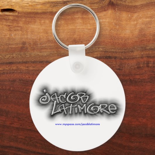 Jacob Latimore Signature Logo Sleutelhanger (Voorkant)