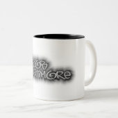 Jacob Latimore Two Tone Signature Logo Coffee Mok (Voorkant rechts)