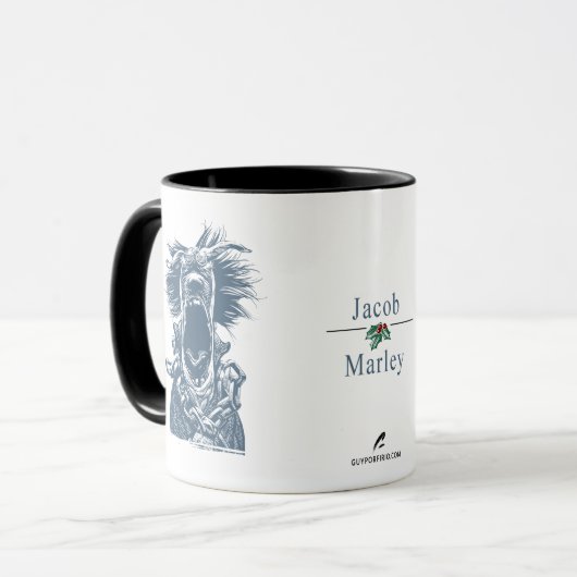 Jacob Marley Coffee Mok (Voorkant links)