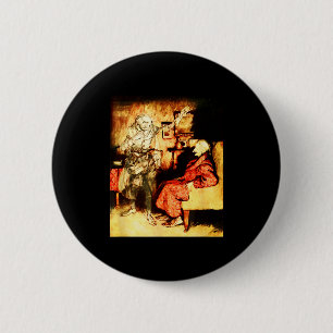 Jacob Marley Geest Scrooge Bah Humbug Kerstmis Ca Ronde Button 5,7 Cm