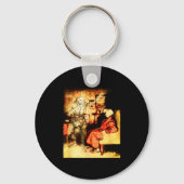 Jacob Marley Ghost Scrooge Bah Humbug Christmas Ca Sleutelhanger (Voorkant)