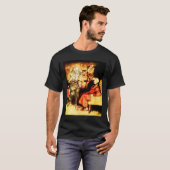 Jacob Marley Ghost Scrooge Bah Humbug Christmas Ca T-shirt (Voorkant volledig)