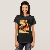 Jacob Marley Ghost Scrooge Bah Humbug Christmas Ca T-shirt (Voorkant volledig)