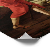 Jacob met de Daughters of Laban, 1787 Poster (Hoek)