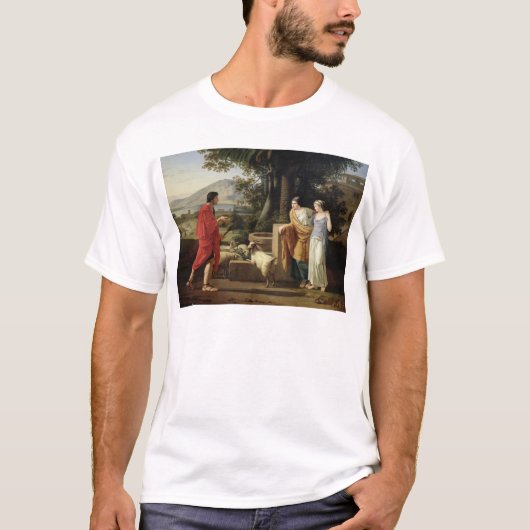 Jacob met de Daughters of Laban, 1787 T-shirt (Voorkant)