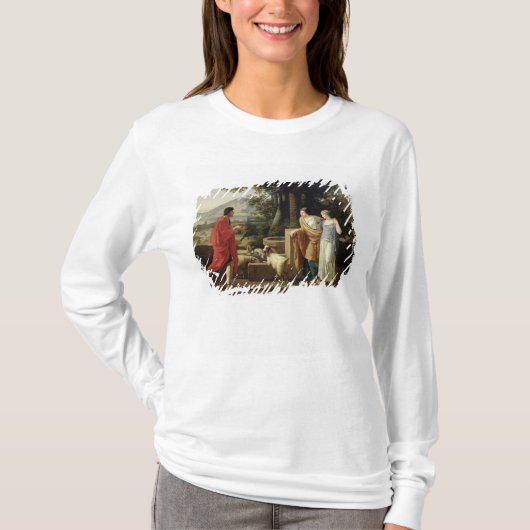 Jacob met de Daughters of Laban, 1787 T-shirt (Voorkant)