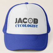 Jacob Mountain Biker Trucker Hat Trucker Pet (Voorkant)