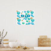 Jacob Musical Name Nursery Room Poster (Keuken)