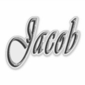 Jacob Naam, Sticker (Voorkant)