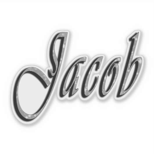 Jacob Naam, Sticker (Voorkant)