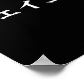 Jacob Name In Japanese Tee Japan Text In Katakana Poster (Hoek)