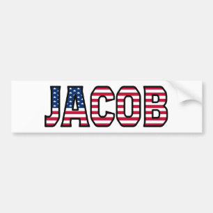 Jacob Name Vorname USA Aufkleber Sticker Auto