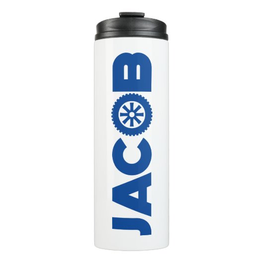 Jacob Petrol Head Thermosbeker (Voorkant)