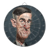 Jacob_Rees-Mogg Dartboard Dartbord (Voorkant)