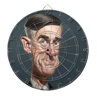 Jacob_Rees-Mogg Dartboard Dartbord
