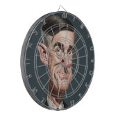 Jacob_Rees-Mogg Dartboard Dartbord (Voorkant Links)