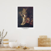 Jacob ' s droom van de leider van ferdinand bol poster (Keuken)