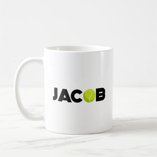 Jacob Tennis Koffiemok (Links)