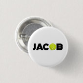Jacob Tennis Ronde Button 3,2 Cm (Voorkant /achterkant)