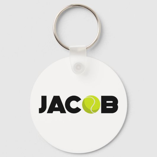 Jacob Tennis Sleutelhanger (Voorkant)